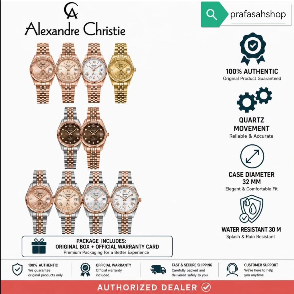 Alexandre Christie Women's Watch 32mm